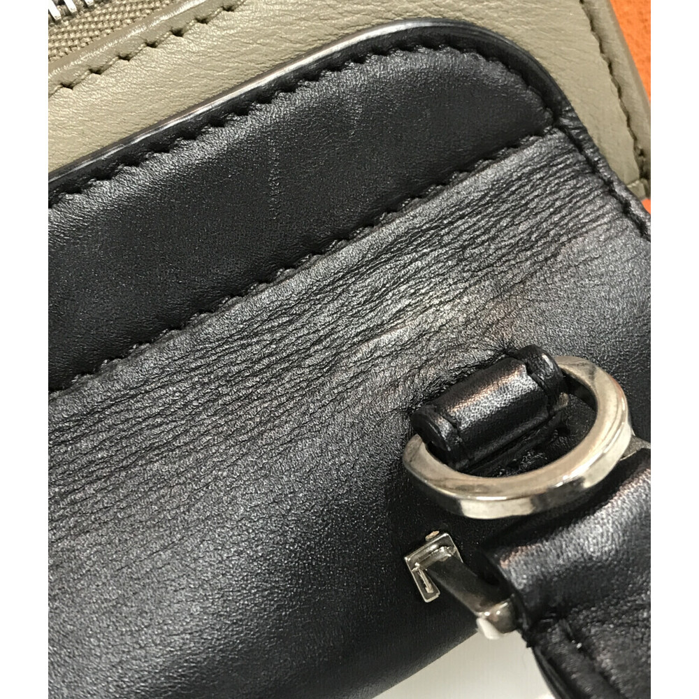 Celine black Bag Trapeze orange Shoulder gray - Picture 6 of 6
